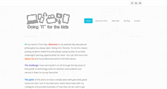 Desktop Screenshot of itforthekids.com